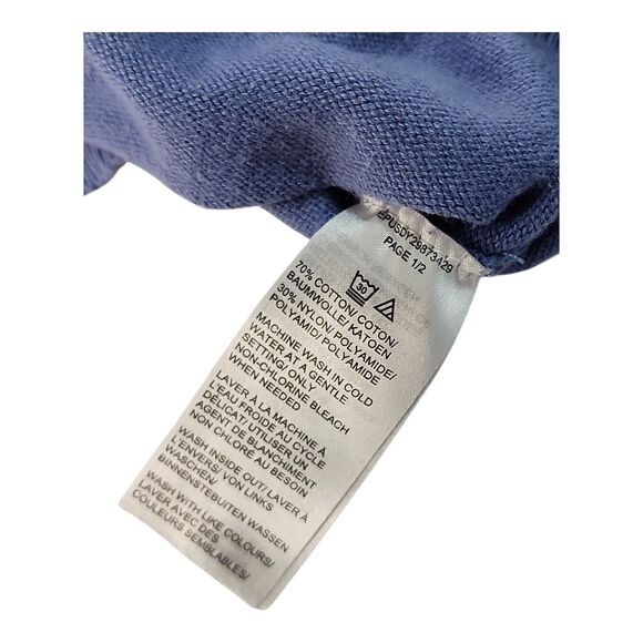 Lord & Taylor sweater Women's Sz Large  Cotton Blend knit casual Everyday Office - Picture 6 of 7